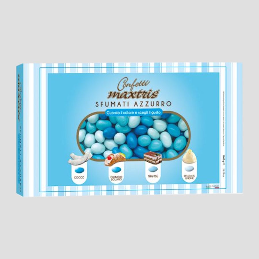 Confetti sfumati azzurro maxtris – Sweet Island: crea il tuo tesoro!