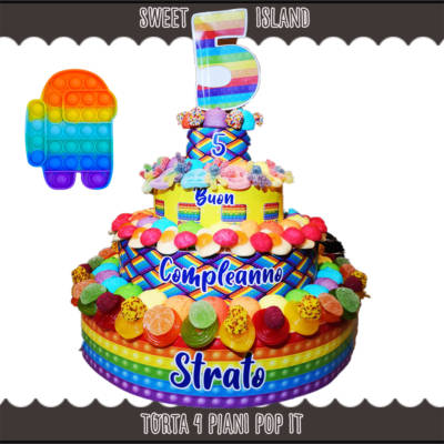 Torte di Caramelle – Sweet Island: crea il tuo tesoro!