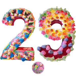 Numero DOPPIO CARAMELLE Personalizzato